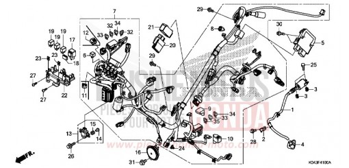 WIRE HARNESS NSS300AD de 2013